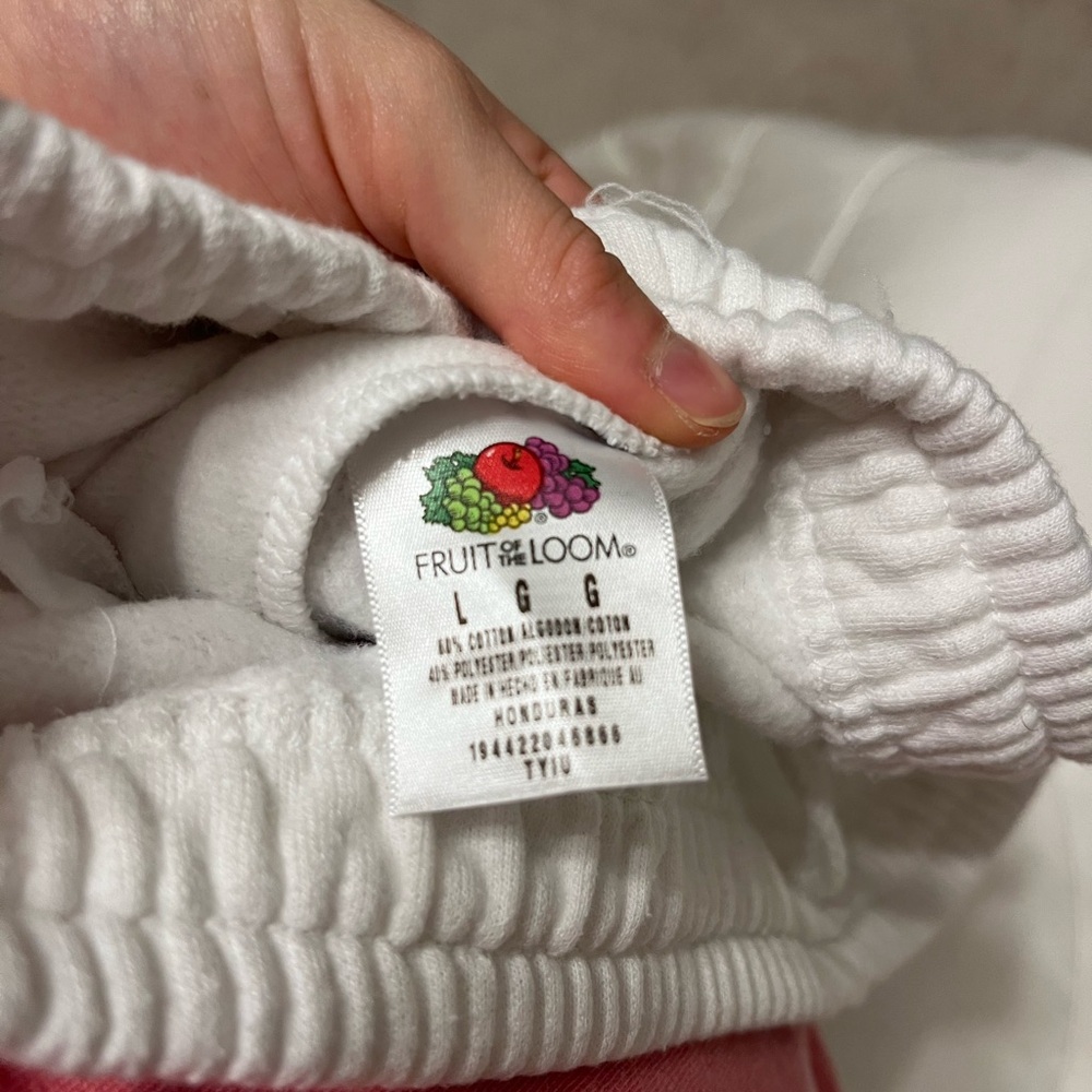 Fruit of the Loom Classic White Joggers